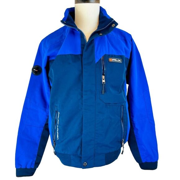 RLX Ralph Lauren Other - RLX Ralph Lauren Sport‎ Blue Jacket Coat Water Resistant Medium Winter Snow Ski